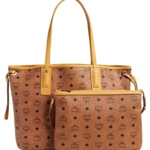 MCM Liz Reversible Shopper Tote (Medium) NWT